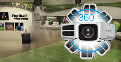 360度灵活安装 - Epson CB-G7100产品功能